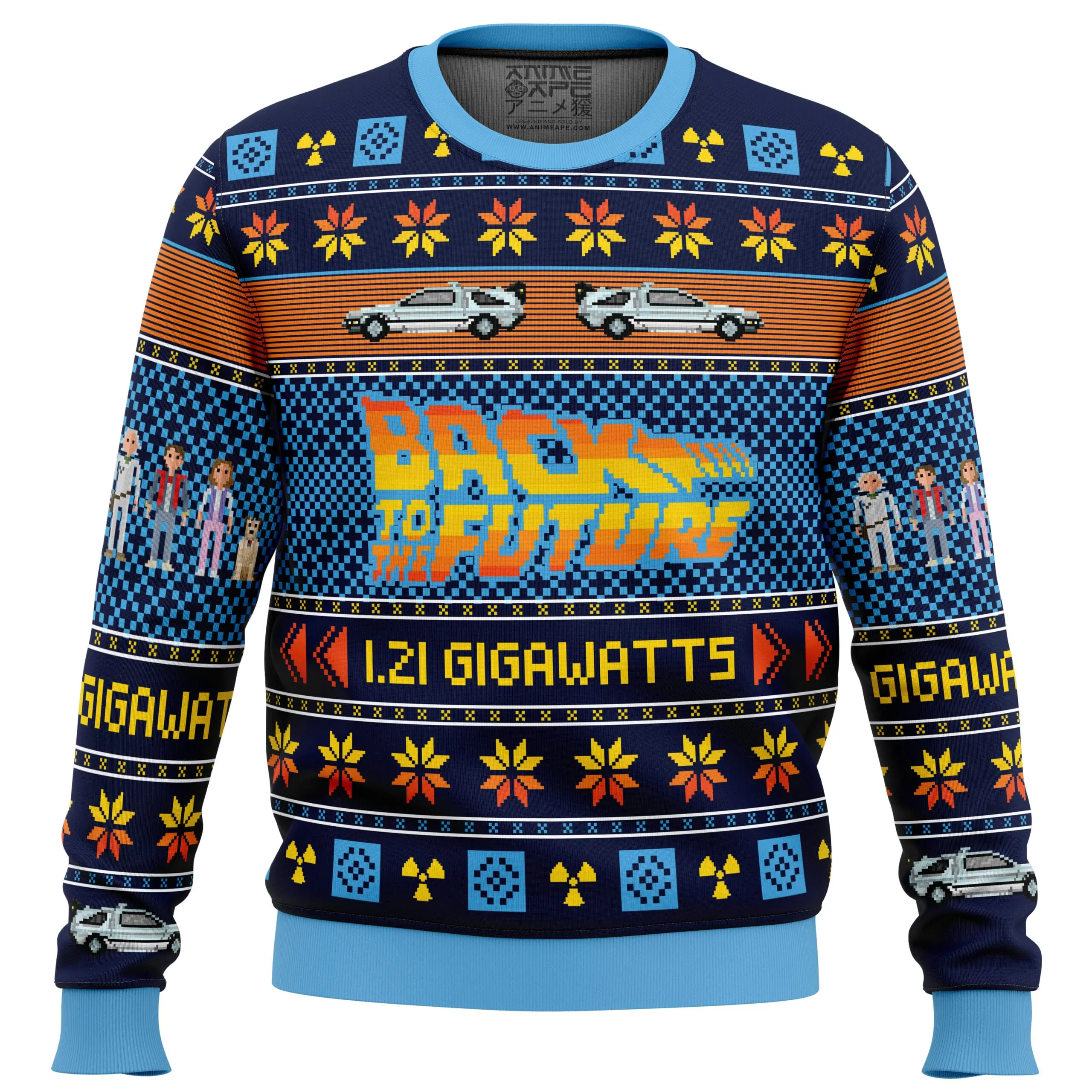 Back To The Future Ugly Christmas Sweater Perfect And Unique Gifts For Adults Kids On Christmas
