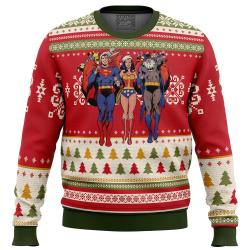 Batman superman Wonder woman Ugly Christmas Sweater Perfect And Unique Gifts For Adults Kids On Christmas