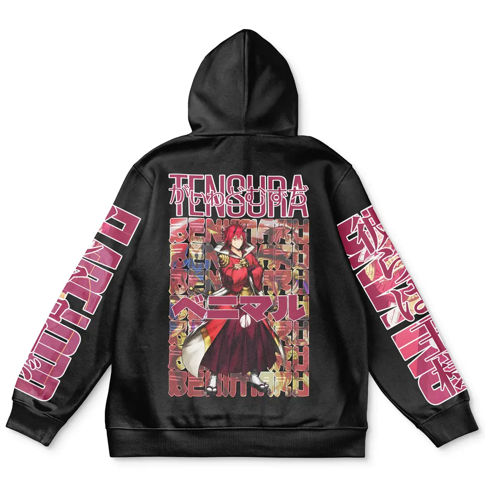 Anime Benimaru That Time I Got Reincarnated as a Slime Streetwear Hoodie Perfect And Unique Gifts For Otaku On Christmas