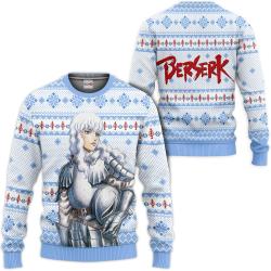 Berserk Griffith Ugly Christmas Sweater Custom For Anime Fans Perfect And Unique Gifts For Adults Kids On Christmas