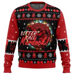 Better Call Murdock! Daredevil Ugly Christmas Sweater Perfect And Unique Gifts For Adults Kids On Christmas