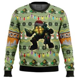 Big Daddy Bioshock Ugly Christmas Sweater Perfect And Unique Gifts For Adults Kids On Christmas