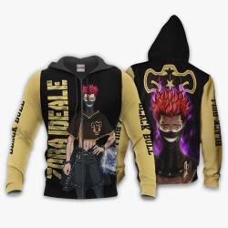 Anime Black Bull Zora Ideale Hoodie Black Clover Anime Shirt Perfect And Unique Gifts For Otaku Anime Fans On Christmas