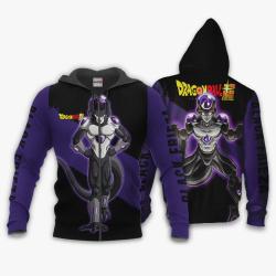 Anime Black Frieza Hoodie Super Custom Anime Perfect And Unique Gifts For Otaku Anime Fans On Christmas