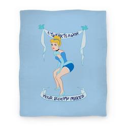 Movie Anime A Twerk is A Wish Premium Fleece Sherpa Blanket Perfect And Unique Gifts For Family On Christmas