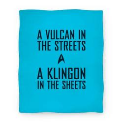 Movie Anime A Vulcan In the Streets Premium Fleece Sherpa Blanket Perfect Gifts For Family On Christmas