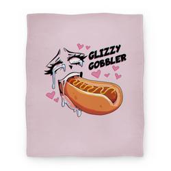 Movie Anime Ahegao Glizzy Gobbler Premium Fleece Sherpa Blanket Perfect And Unique Gifts For Family On Christmas