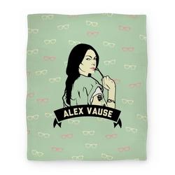 Movie Anime Alex Vause Premium Fleece Sherpa Blanket Perfect And Unique Gifts For Family On Christmas Holiday