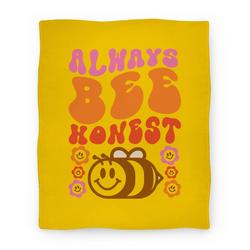 Movie Anime Always Bee Honest Premium Fleece Sherpa Blanket Perfect And Unique Gifts For Family On Christmas