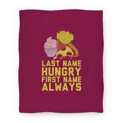 Movie Anime Always Hungry Premium Fleece Sherpa Blanket Perfect And Unique Gifts For Family On Christmas