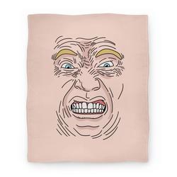 Movie Anime Arnold Total Recall Premium Fleece Sherpa Blanket Perfect And Unique Gifts For Family On Christmas