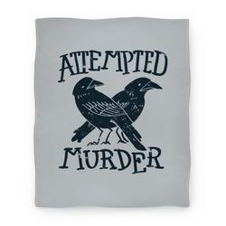 Movie Anime Attempted Murder Premium Fleece Sherpa Blanket Perfect And Unique Gifts For Family On Christmas
