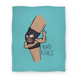 Movie Anime Bad Knee Premium Fleece Sherpa Blanket Perfect And Unique Gifts For Family On Christmas Holiday