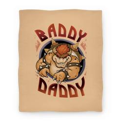 Movie Anime Baddy Daddy Premium Fleece Sherpa Blanket Perfect And Unique Gifts For Family On Christmas