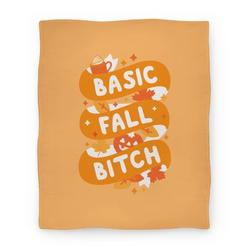 Movie Anime Basic Fall Bitch Premium Fleece Sherpa Blanket Perfect And Unique Gifts For Family On Christmas