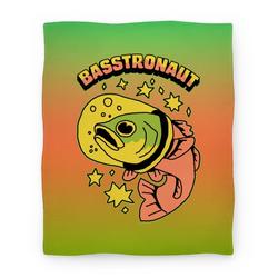Movie Anime Basstronaut Premium Fleece Sherpa Blanket Perfect And Unique Gifts For Family On Christmas
