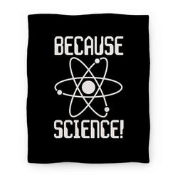 Movie Anime Because Science Premium Fleece Sherpa Blanket Perfect And Unique Gifts For Family On Christmas
