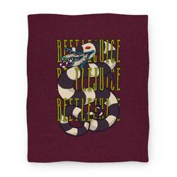 Movie Anime Beetlejuice Sandworm Premium Fleece Sherpa Blanket Perfect And Unique Gifts For Family On Christmas