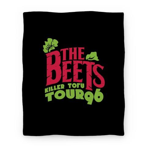 Movie Anime Beets Tour Premium Fleece Sherpa Blanket Perfect And Unique Gifts For Family On Christmas Holiday
