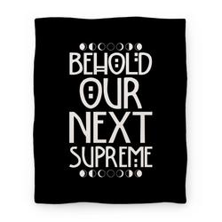 Movie Anime Behold Our Next Supreme Premium Fleece Sherpa Blanket Perfect Gifts For Family On Christmas