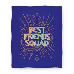 Movie Anime Best Friends Squad Premium Fleece Sherpa Blanket Perfect And Unique Gifts For Family On Christmas