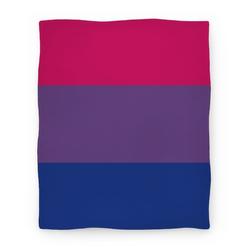 Movie Anime Bi Pride Flag Premium Fleece Sherpa Blanket Perfect And Unique Gifts For Family On Christmas