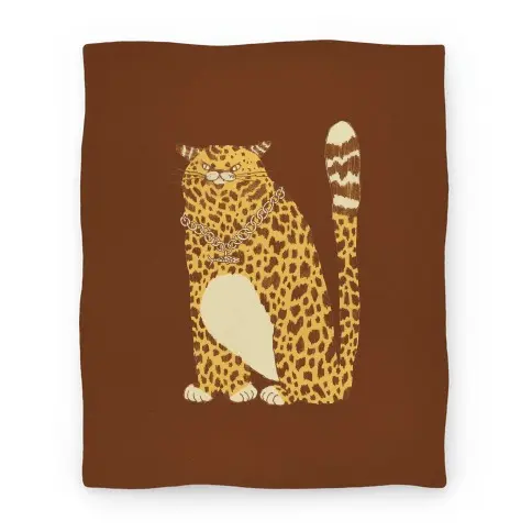 Movie Anime Big Chill Cat Premium Fleece Sherpa Blanket Perfect And Unique Gifts For Family On Christmas