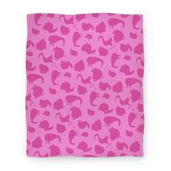 Movie Anime Birdie Pattern (Pink) Premium Fleece Sherpa Blanket Perfect And Unique Gifts For Family On Christmas