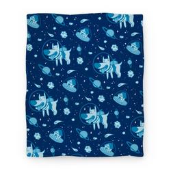 Movie Anime Blast Off Space Dog Premium Fleece Sherpa Blanket Perfect And Unique Gifts For Family On Christmas