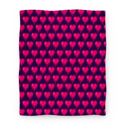 Movie Anime Bleeding Heart (Purple) Premium Fleece Sherpa Blanket Perfect Gifts For Family On Christmas