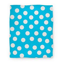 Movie Anime Blue Polka Dot Premium Fleece Sherpa Blanket Perfect And Unique Gifts For Family On Christmas