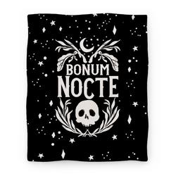 Movie Anime Bonum Nocte Premium Fleece Sherpa Blanket Perfect And Unique Gifts For Family On Christmas