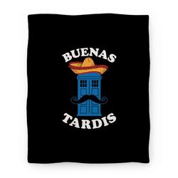 Movie Anime Buenas Tardis Premium Fleece Sherpa Blanket Perfect And Unique Gifts For Family On Christmas