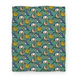 Movie Anime Buff Birds Premium Fleece Sherpa Blanket Perfect And Unique Gifts For Family On Christmas Holiday