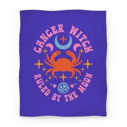Movie Anime Cancer Witch Ruled By The Moon Premium Fleece Sherpa Blanket Perfect Gifts For Family On Christmas