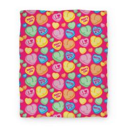 Movie Anime Candy Heart Butts Premium Fleece Sherpa Blanket Perfect And Unique Gifts For Family On Christmas