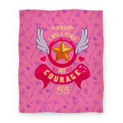 Movie Anime Cardcaptor Sakura: I Will Find My Courage Premium Fleece Sherpa Blanket Perfect Gifts For Family On Christmas