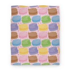 Movie Anime Cat Macarons Premium Fleece Sherpa Blanket Perfect And Unique Gifts For Family On Christmas