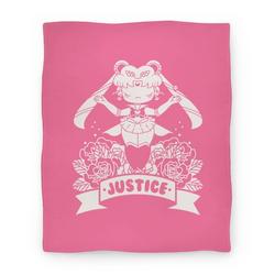 Movie Anime Champion of Love and Justice Premium Fleece Sherpa Blanket Perfect Gifts For Family On Christmas