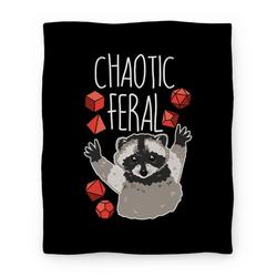 Movie Anime Chaotic Feral Premium Fleece Sherpa Blanket Perfect And Unique Gifts For Family On Christmas