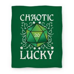 Movie Anime Chaotic Lucky Premium Fleece Sherpa Blanket Perfect And Unique Gifts For Family On Christmas