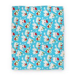 Movie Anime Christmas Cats Pattern Premium Fleece Sherpa Blanket Perfect Gifts For Family On Christmas