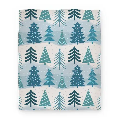 Movie Anime Christmas Tree Pattern Premium Fleece Sherpa Blanket Perfect Gifts For Family On Christmas