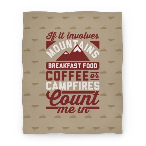 Movie Anime Count Me In () Premium Fleece Sherpa Blanket Perfect And Unique Gifts For Family On Christmas