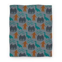 Movie Anime Cryptid Pattern Premium Fleece Sherpa Blanket Perfect And Unique Gifts For Family On Christmas