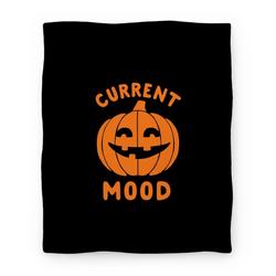 Movie Anime Current Mood: Halloween Premium Fleece Sherpa Blanket Perfect Gifts For Family On Christmas