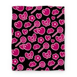 Movie Anime Cute, Sassy and Girly Premium Fleece Sherpa Blanket Perfect And Unique Gifts For Family On Christmas