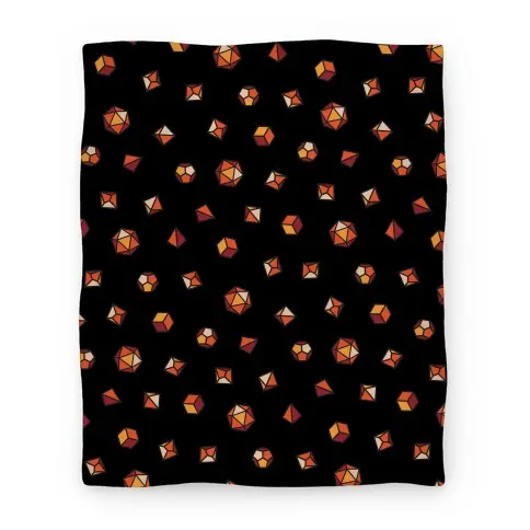 Movie Anime D&D Dice Set Pattern Premium Fleece Sherpa Blanket Perfect And Unique Gifts For Family On Christmas