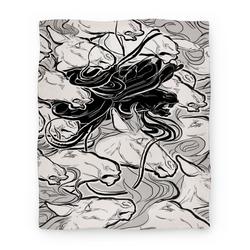 Movie Anime Dark Horse Premium Fleece Sherpa Blanket Perfect And Unique Gifts For Family On Christmas Holiday