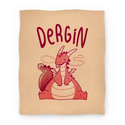Movie Anime Dergin Premium Fleece Sherpa Blanket Perfect And Unique Gifts For Family On Christmas Holiday